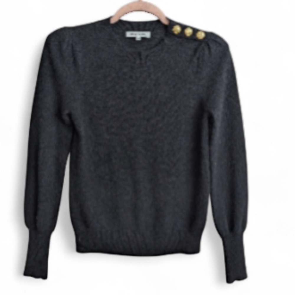 Veronica Beard - Nelia Cashmere Sweater - Black - XS - - Picture 12 of 12
